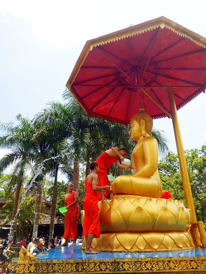 最传统的傣族泼水节|西双版纳小众旅行,美景美食美图带你玩转六天五夜