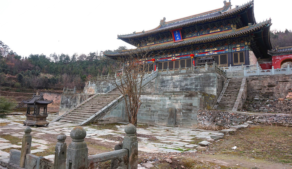 day2:五龙宫 武当山五龙宫,全称"大五龙灵应万寿宫","兴圣五龙宫"