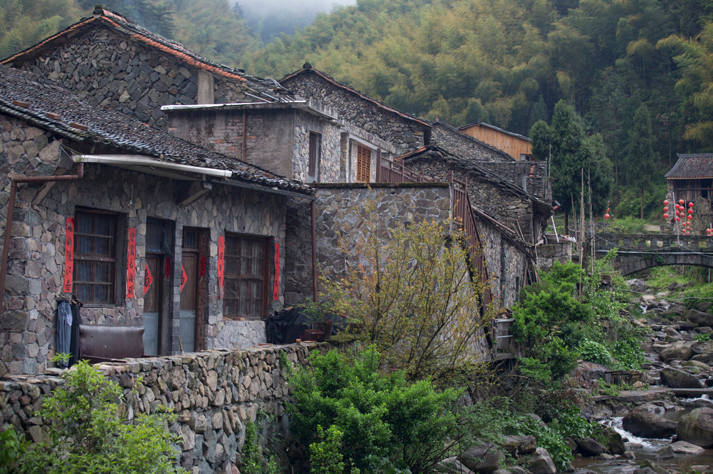 缙云岩下石头村,原汁原味的古村落,一个值得你去呆上几天的地方