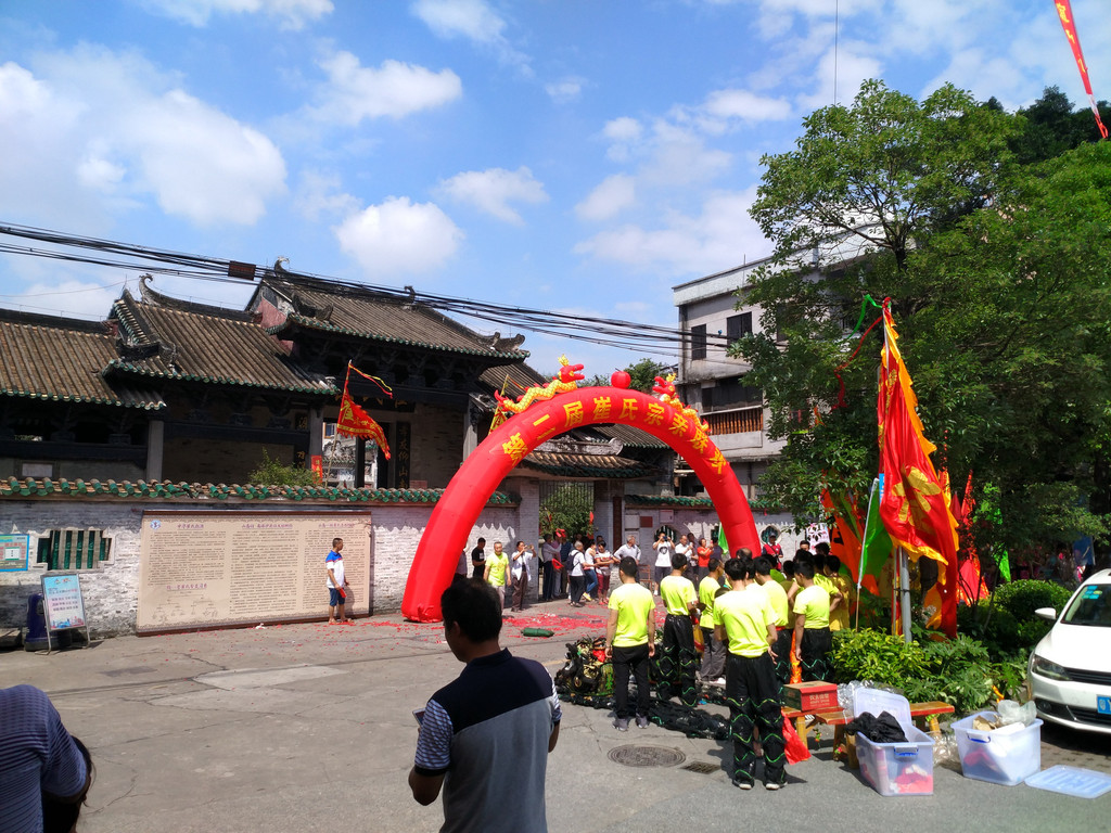 诗情画意西樵山及山脚下的岭南水乡风情游遇影视拍摄