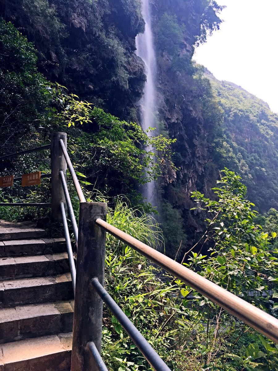 避暑胜地马岭河大峡谷