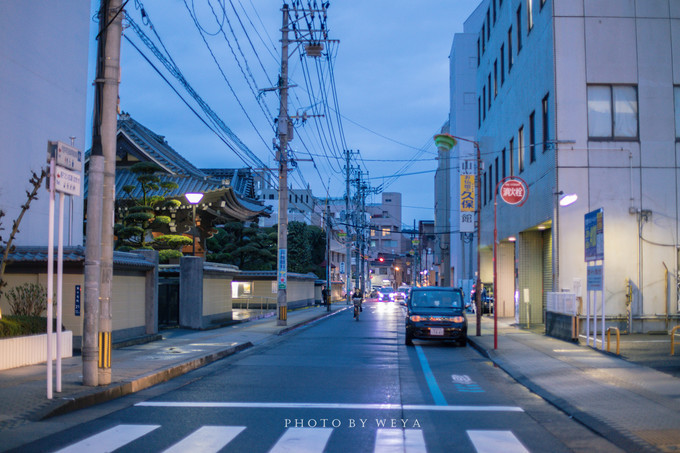 鹿儿岛市区的街道一如日本任何一个地方一样,干净有序.