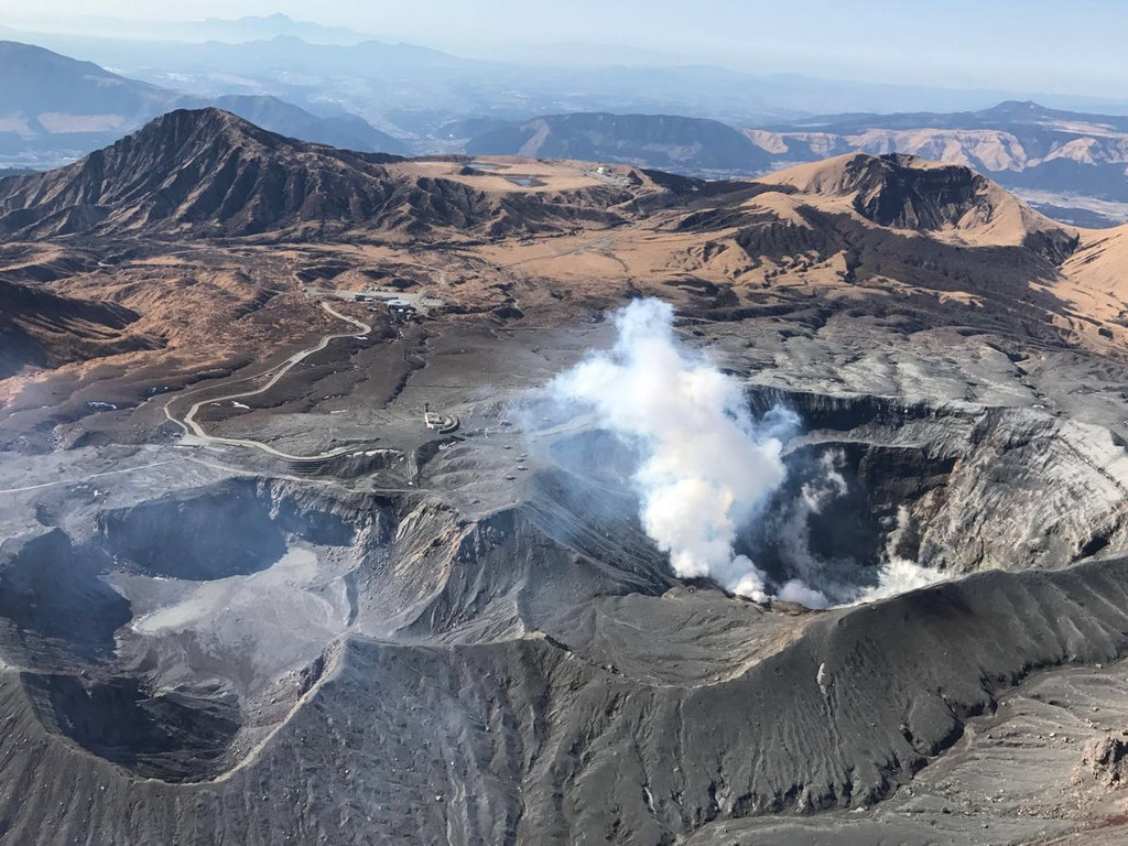 阿苏火山游