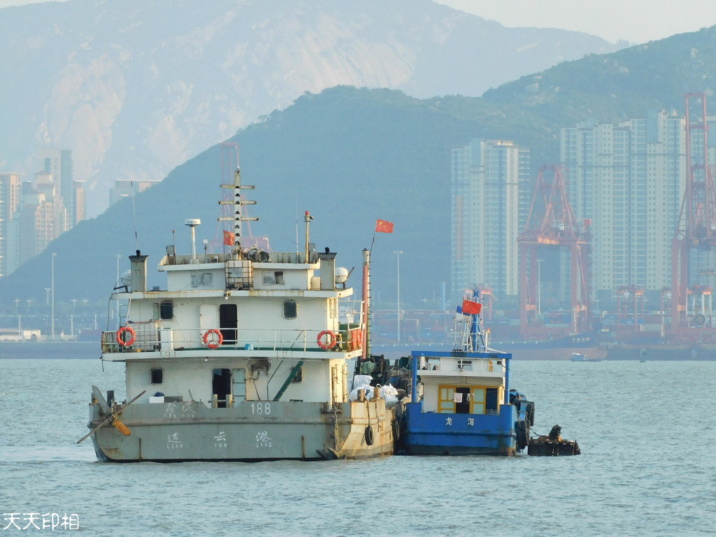 鼓浪屿港仔后观海景