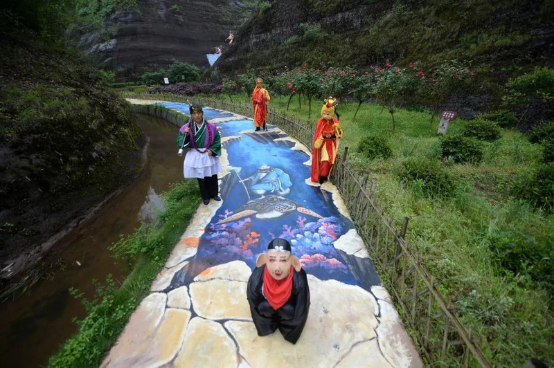 南岳衡山旁边有个西游洞天 花果山