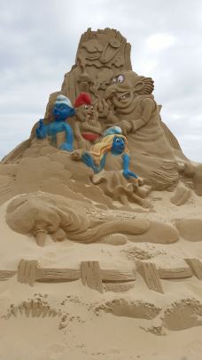 清水湾海滩沙雕