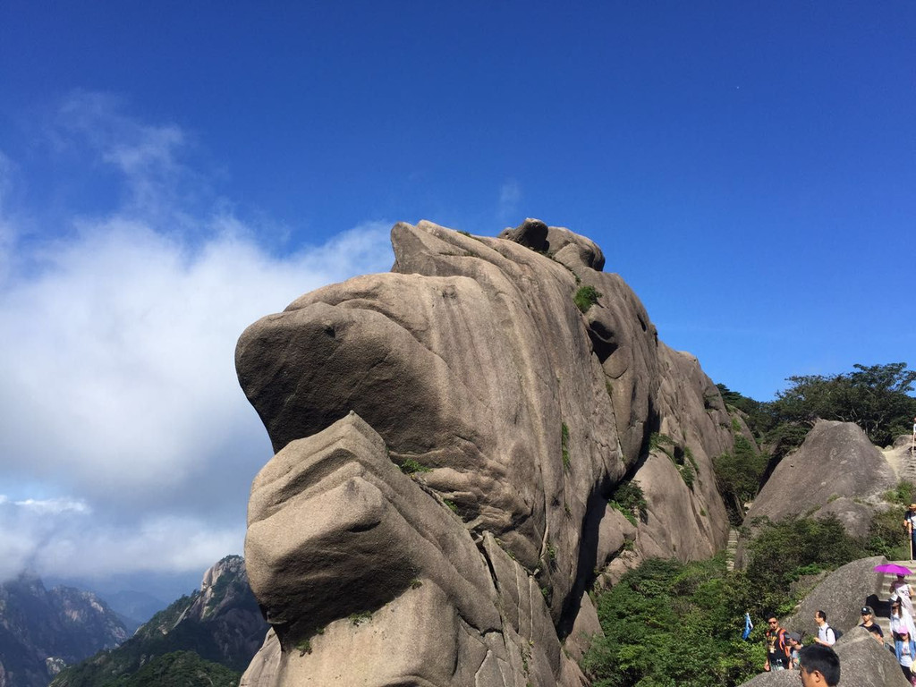 明白了鳌鱼峰的由来了吧!真的很形象!