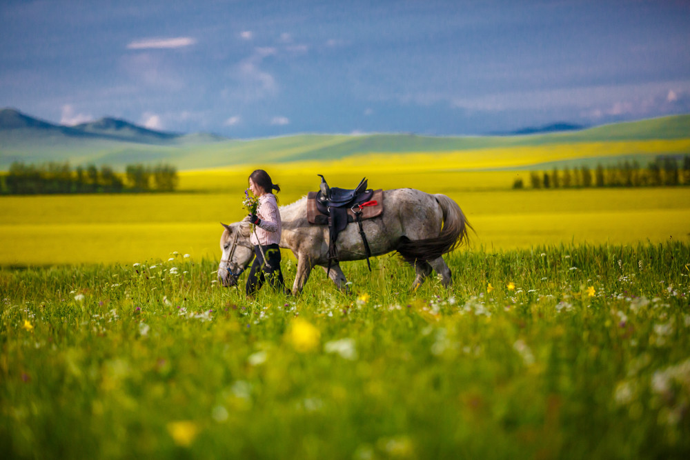 呼伦贝尔深入草原的马背旅行