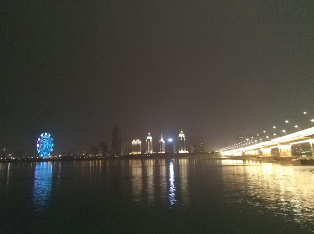 南昌赣江夜景
