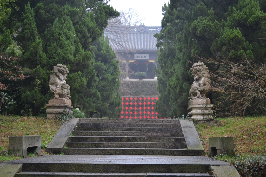 绍兴的越王台与府山:越王勾践,古越龙山与冬雨