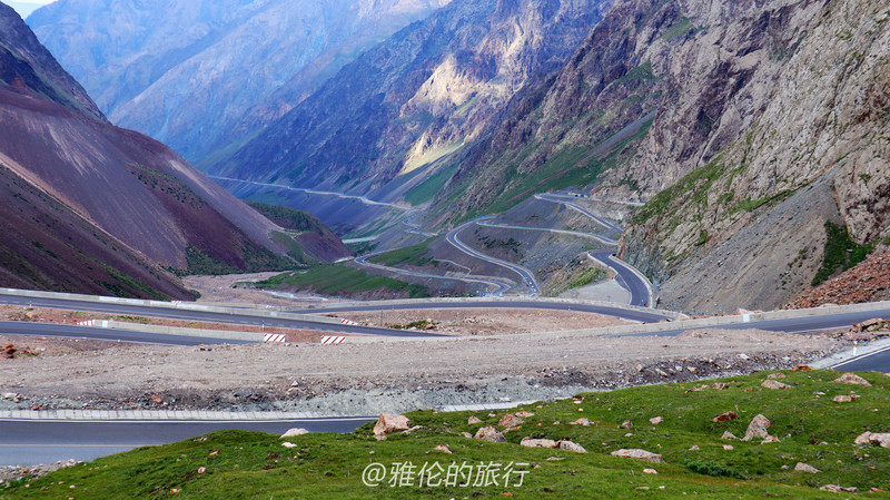 独山子区驶上独库,到危险路段"老虎口"的经历,这篇继续独库公路