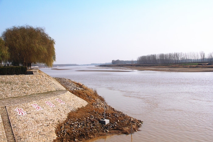 惠民黄河百龙湾黄河水