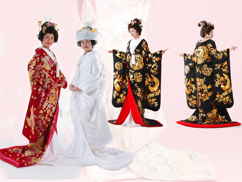 日本传统结婚仪式摄影图__传统文化_文化艺术_摄影图库_昵图网nipic.com