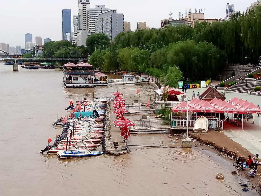 2018-06 丝绸之路 (兰州 d16) - 中山桥,白塔公园,黄河母亲