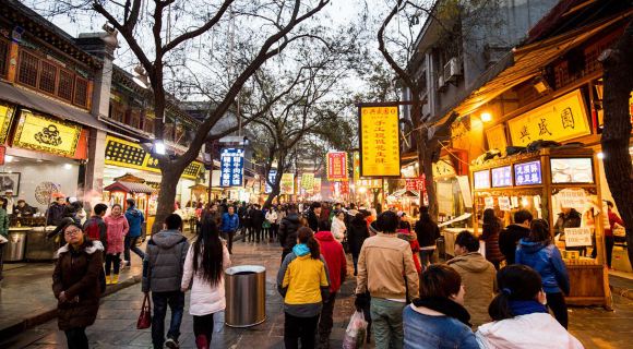 吃遍西安美食街的各种特色的回民美食小吃潢川县图片