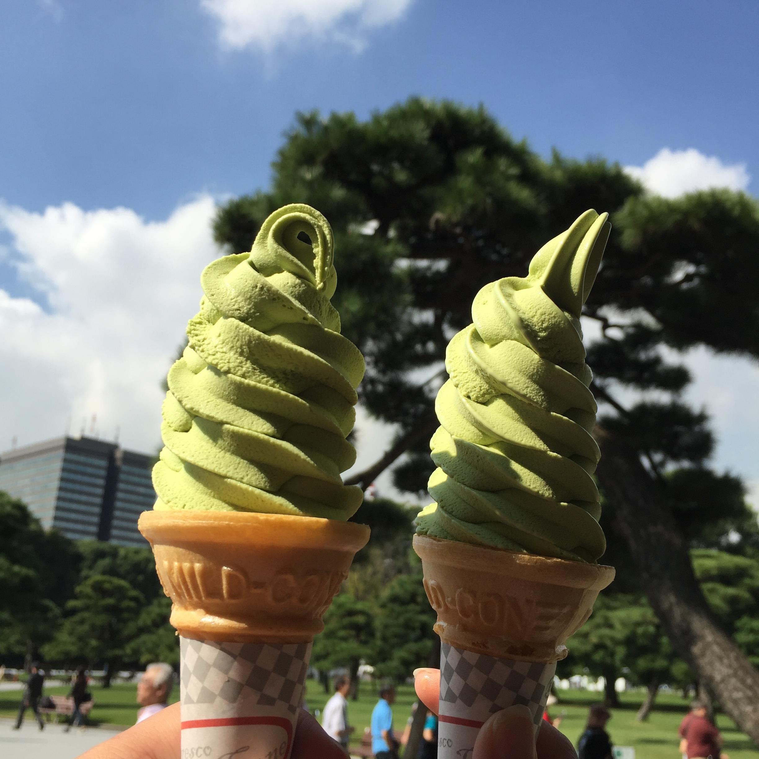 抹茶冰激凌,入口即化 皇居