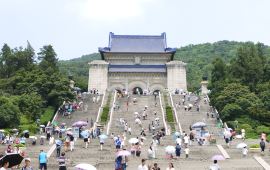 南京中山陵天气预报,历史气温,旅游指数,中山陵
