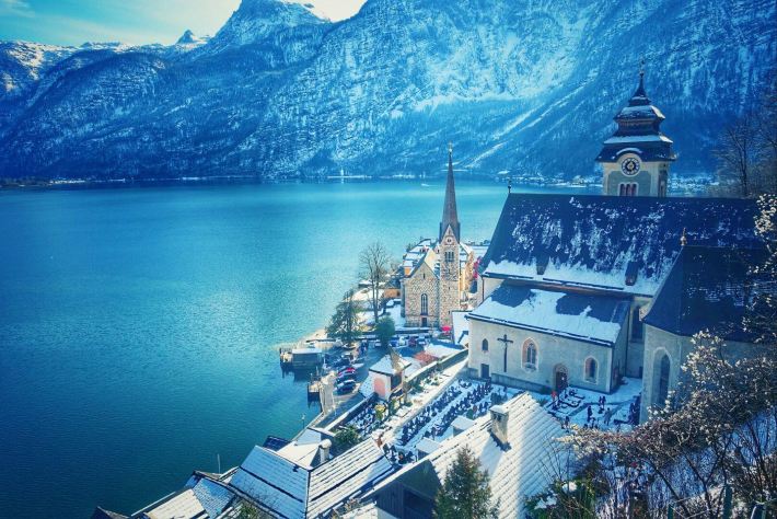 东欧冬之美(四)奥地利哈尔施塔特篇 - 哈尔施塔