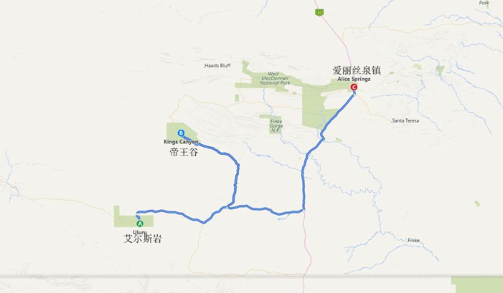 艾尔斯岩,悉尼,堪培拉21日自由行⑧艾尔斯岩-穿越帝王谷-我的世界旅之