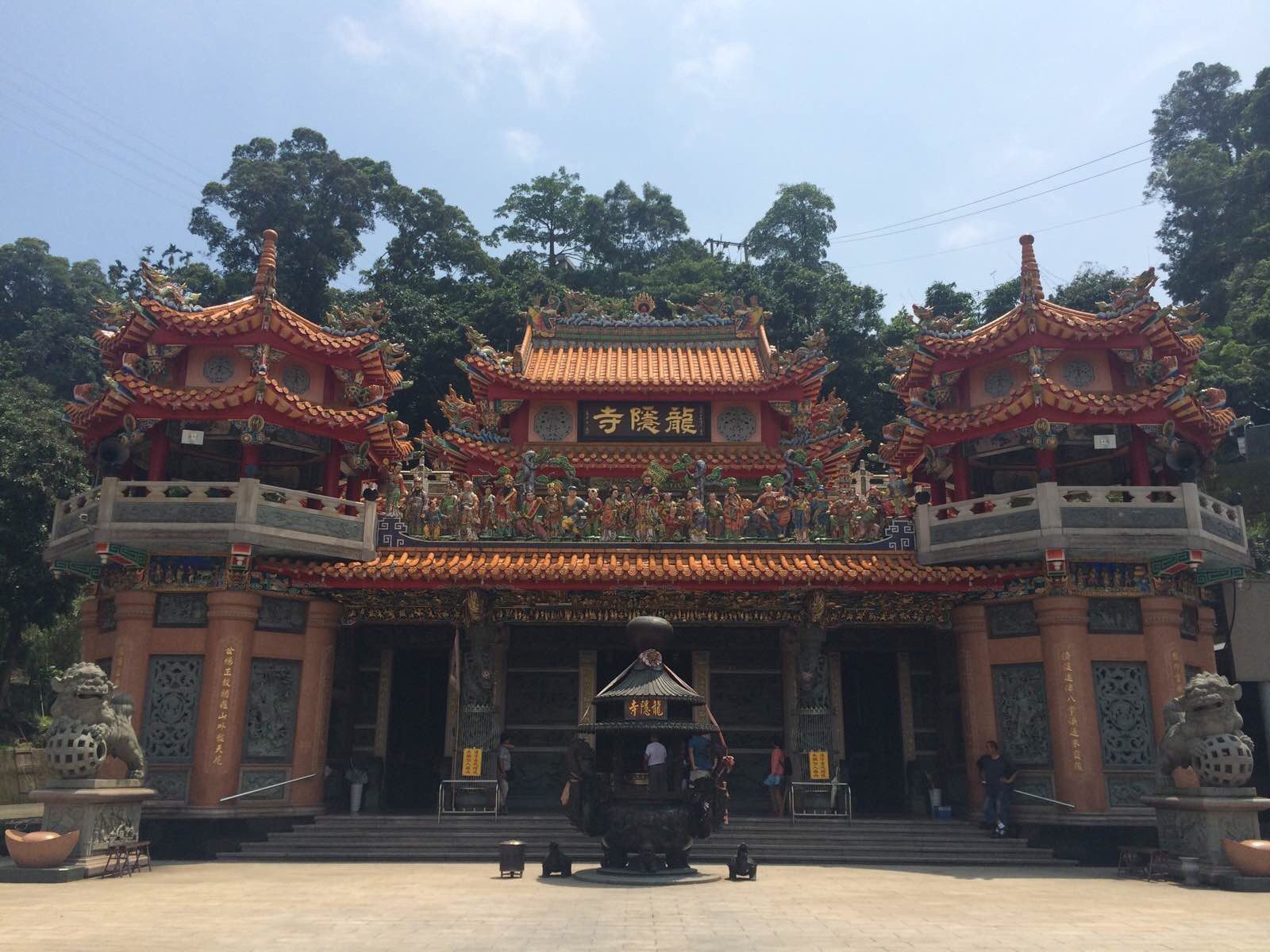 阿里山下的龙隐寺