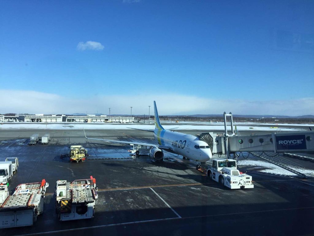 一个多小时,航班到达东京成田国际机场