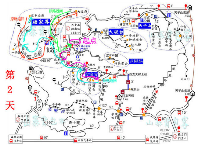 "绝美张家界 艳遇凤凰城"详细吃住攻略 武陵源区游记攻略【携程攻略