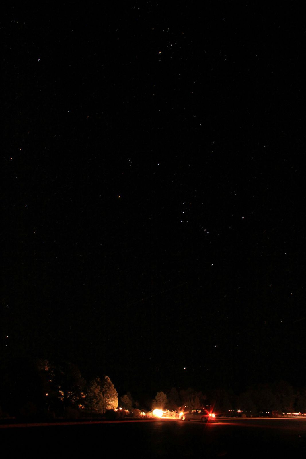 夜晚的星空格外美丽啊!感谢小伙伴的照片tat~~~ 大峡谷国家公园