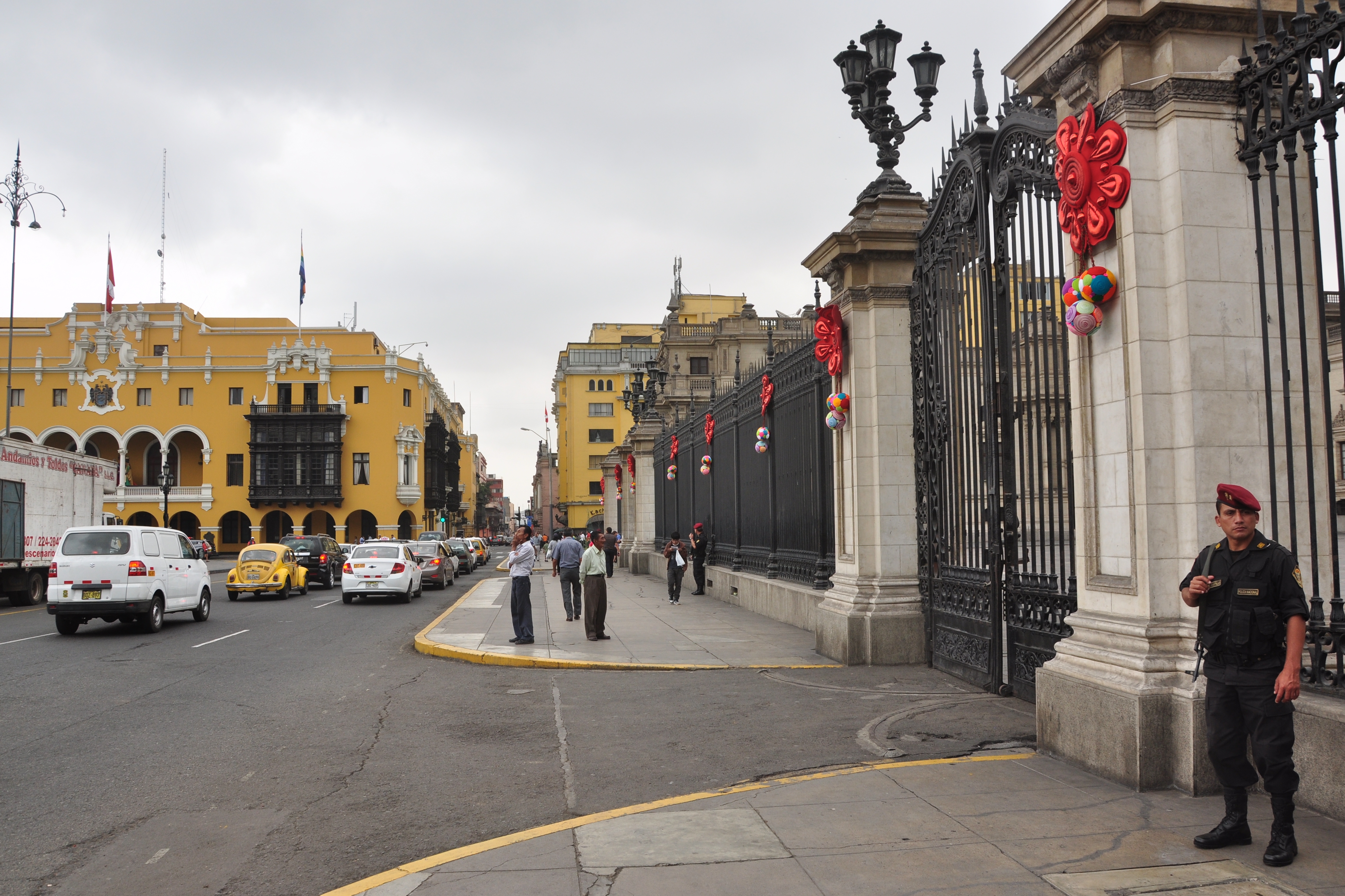 利马街景,秘鲁