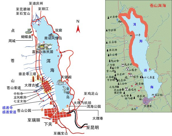 泸沽湖 洱海 丽江古城 大理古城 双湖双城 10日自助游