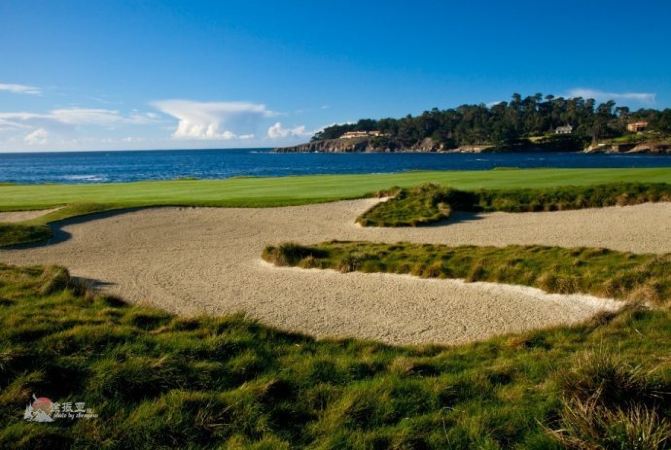 自驾游加州黄金海岸的世界顶级高尔夫球场——卵石滩(pebble beach)