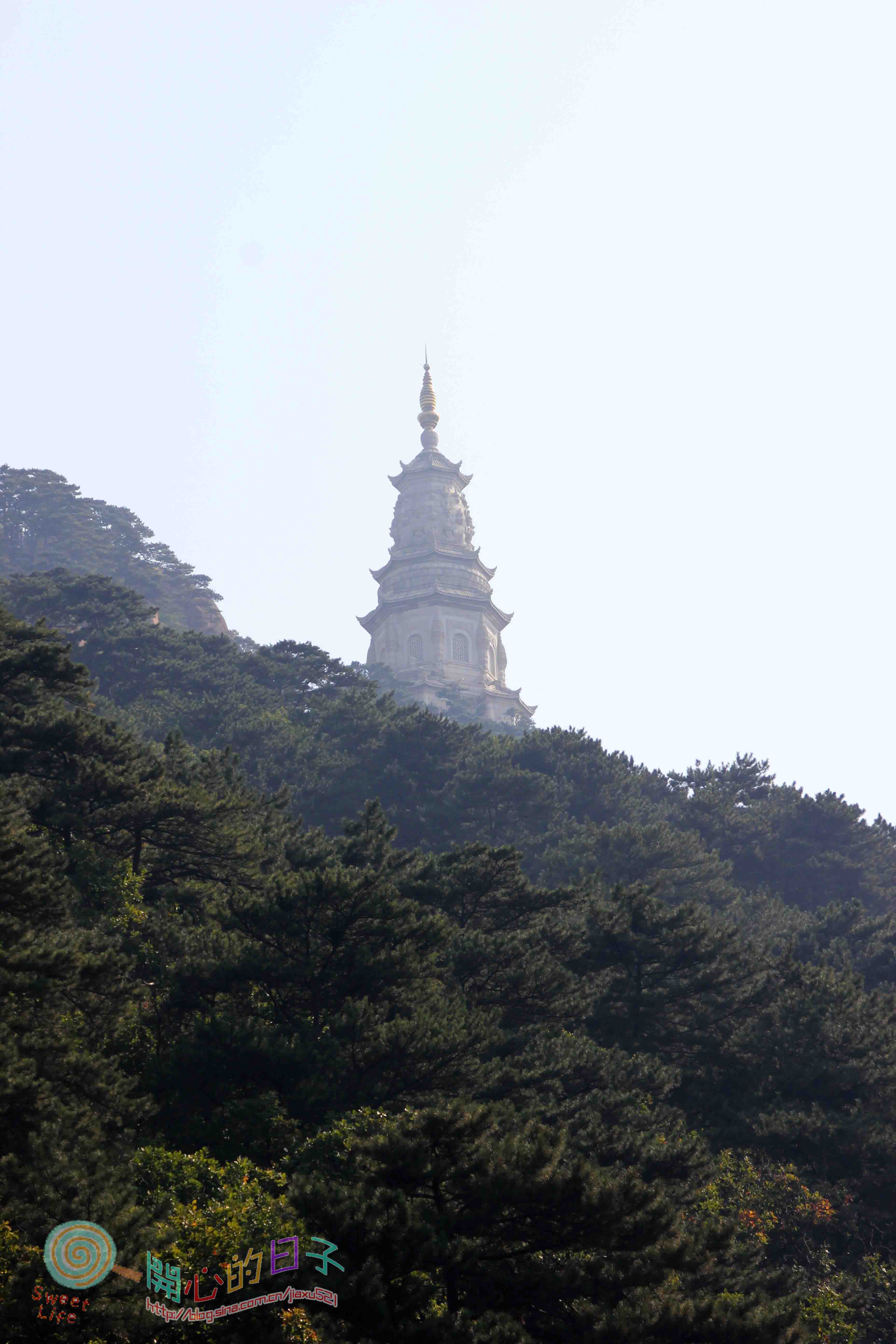 这个宝塔就四目标 千山