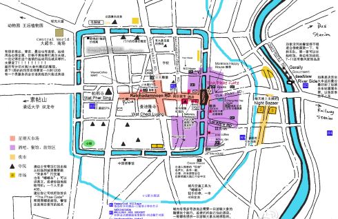 老城地图                            