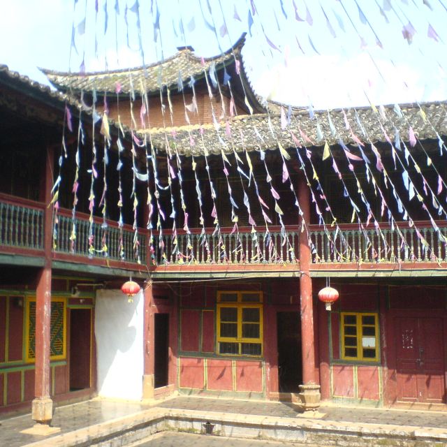第6天2008-08-10 转龙镇,禄劝彝族苗族自治县 爬山过后睡得香,一觉睡