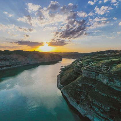 中国内蒙古鄂尔多斯准格尔黄河大峡谷一日游