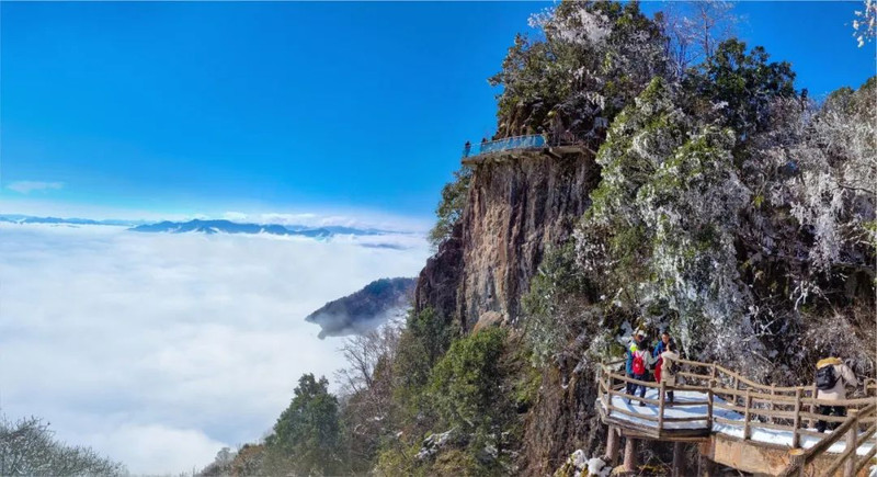 人間仙境南宮山,一起來欣賞雲霧雪景 - 嵐皋遊記攻略【攜程攻略】