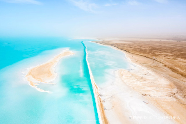 青海旅游柴达木盆地的天使之眼