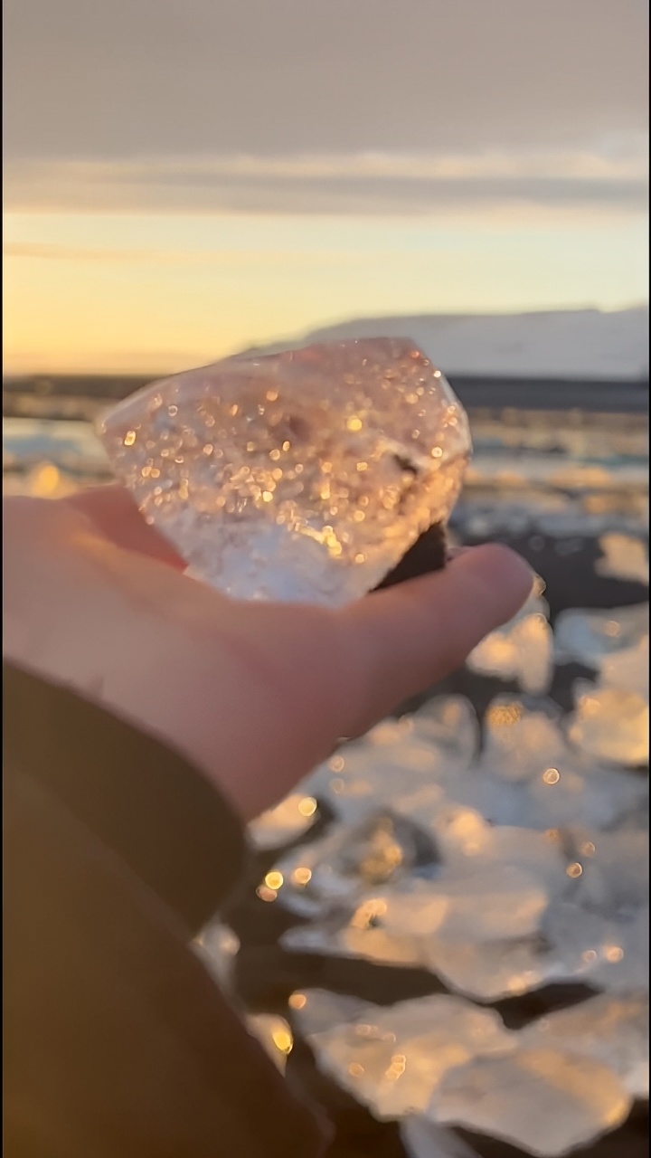 冰岛｜好像来到了世界的尽头 钻石沙滩 如梦境一般的存在 #冰岛旅游 #冰岛 #周边游安心好去处 #钻