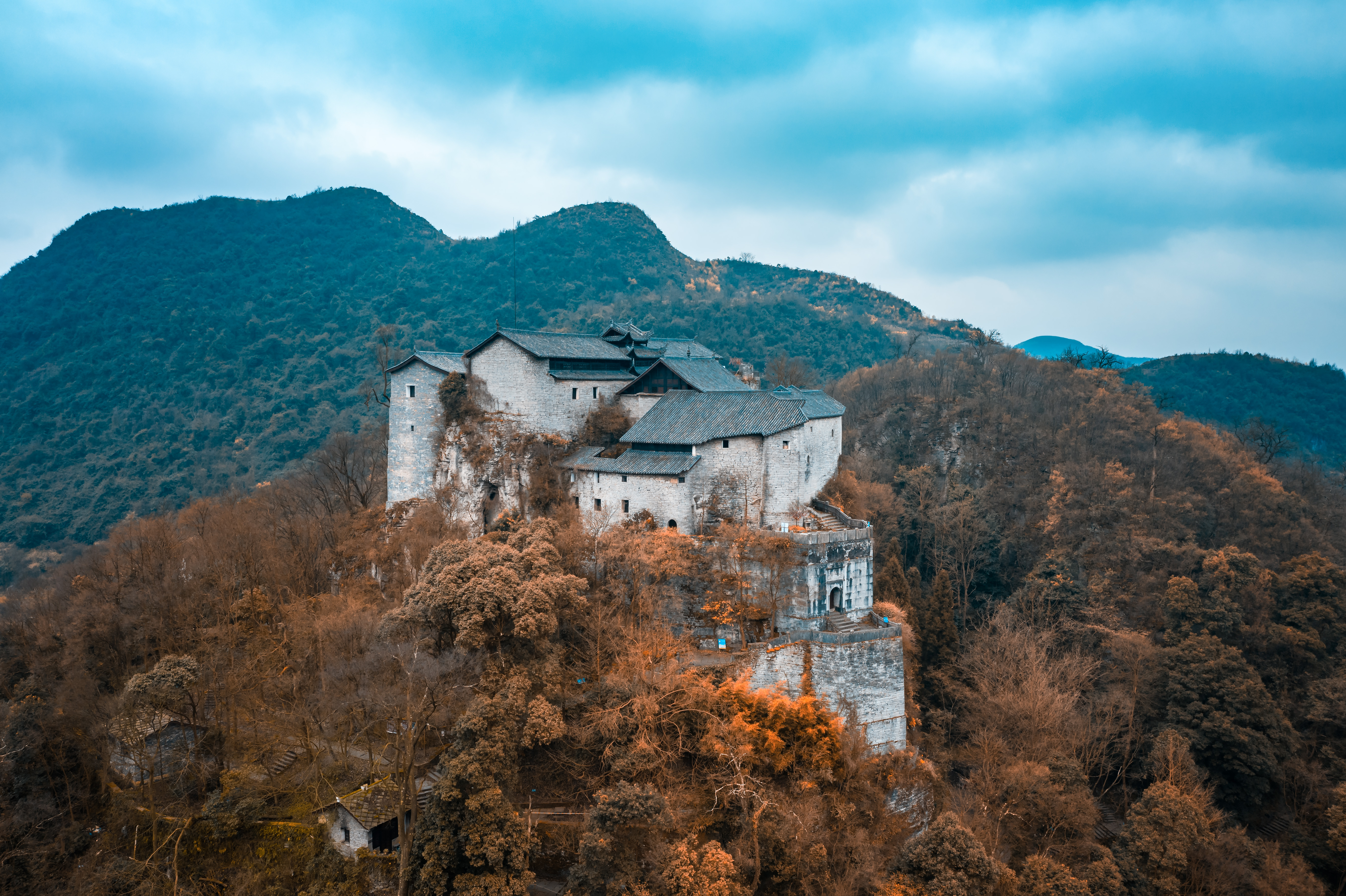 天台山伍龙寺