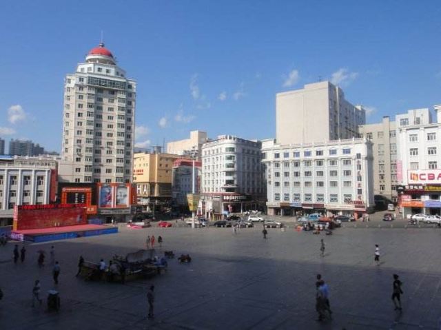 绥芬河中心广场