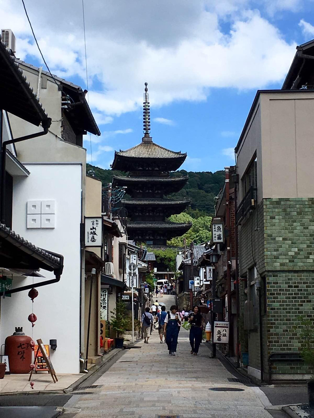 京都石塀小路                                 京都广隆寺