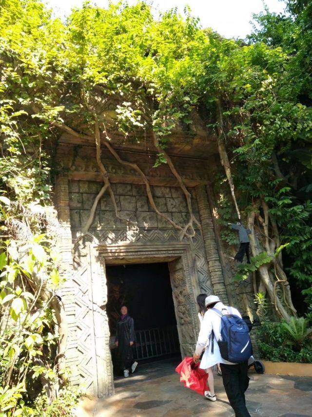 长隆森林神庙图片