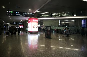 虹桥机场2号航站楼 大厅内美食