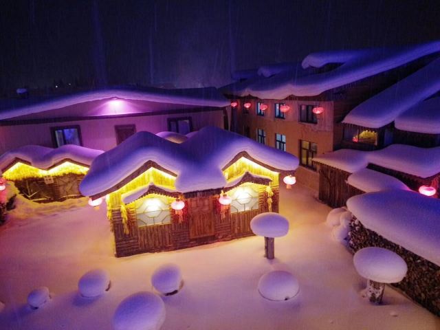 雪乡棒槌山观景台