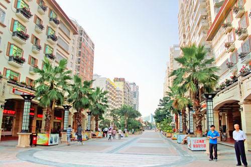 东亚风情商业步行街