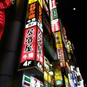 新宿歌舞伎町景点 周末从东京塔乘大江户线返回酒店 在新宿站下地铁出来不远处就是东京 携程攻略