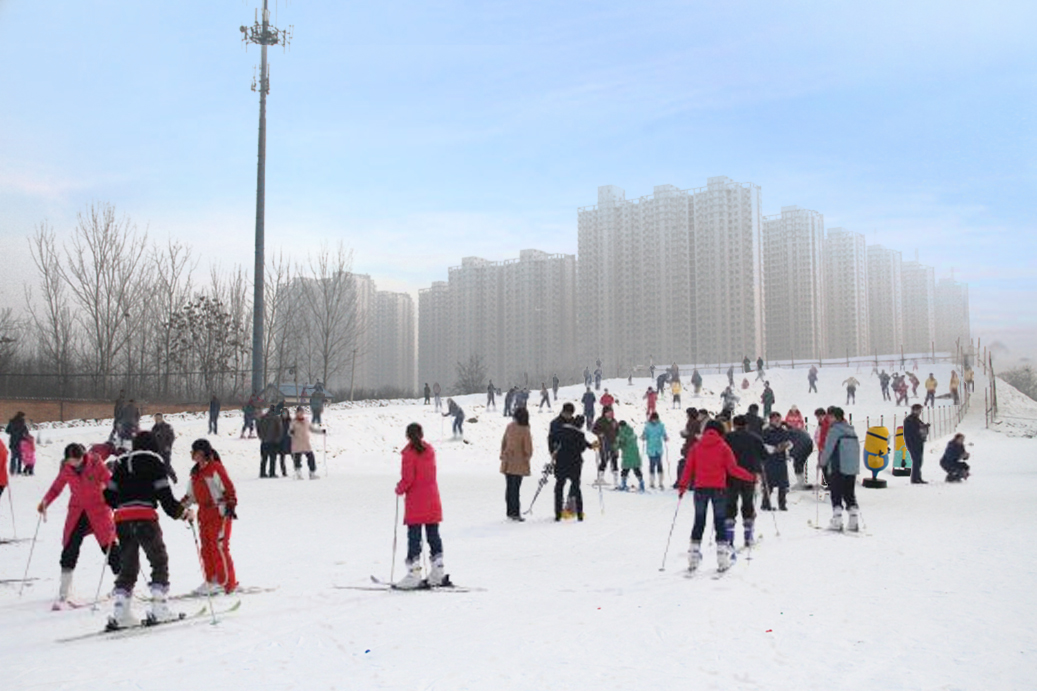 保定植物园滑雪场