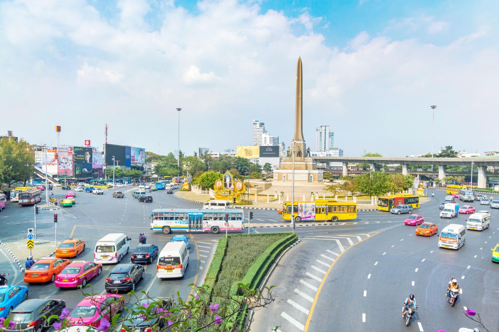 泰国曼谷 胜利纪念碑 อนุสาวรีย์ชัยสมรภูมิ