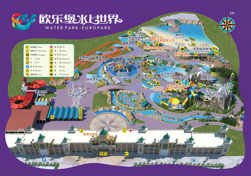 青岛欧乐堡游玩攻略,青岛欧乐堡游玩攻略路线