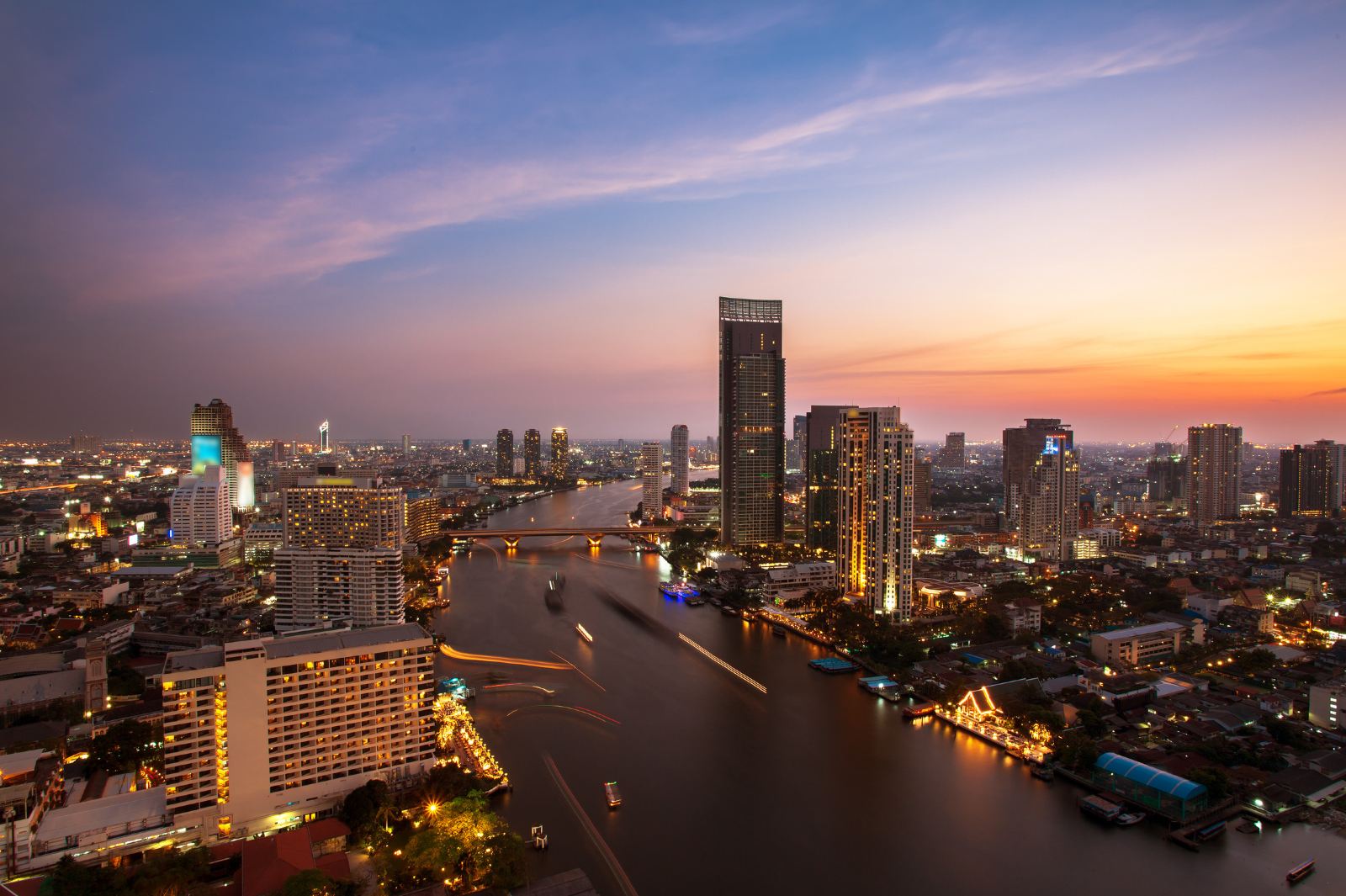 泰国曼谷 昭拍耶河 แม่น้ำเจ้าพระยา
