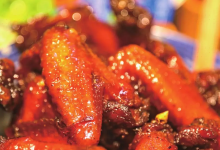 福鼎美食图片-蜜汁鸡翅
